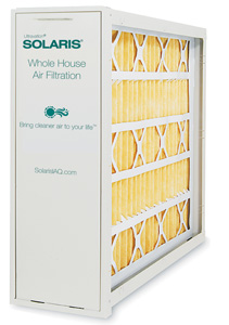 Solaris® Whole House Filtration - Straight Through media cabinet