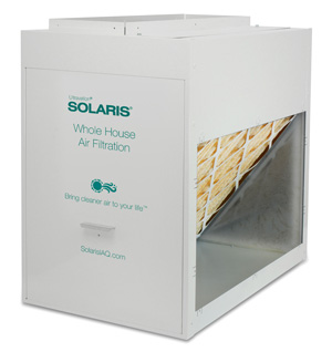 Solaris® Whole House Filtration - Right Angle media cabinet